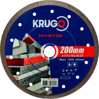 Диск алм KRUGO MASTER Х-тип 200*22.2мм Арт. 81022000232