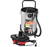 Пылесос ЗУБР ПУ-60-1400 М4 1.4кВт 60л 180мБар розетка Арт. ПУ-60-1400 М4