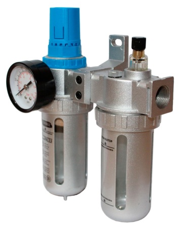 Блок подготовки воздуха с регулятором давления и маслораспылителем 1/2" Garage
