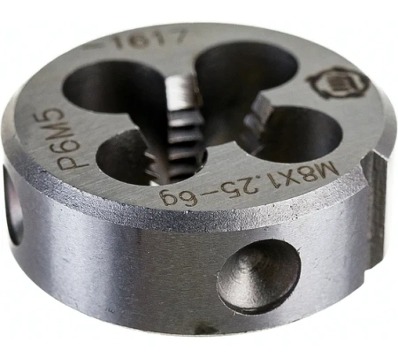 Плашка М8х1.25 Р6М5 6g ТМТ ГРУПП Арт. 137166