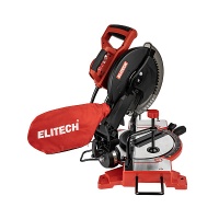 Пила торцовочная Elitech ПТ 1625 1.6кВт 255х30мм гл. 65мм дл. 150мм лазер Арт. ПТ 1625 (Е2007.009.00)