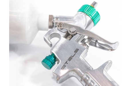 Краскопульт STELS AG 810 HVLP в/б 0,6л  0.8, 1.0мм 113л/мин Арт. 57361