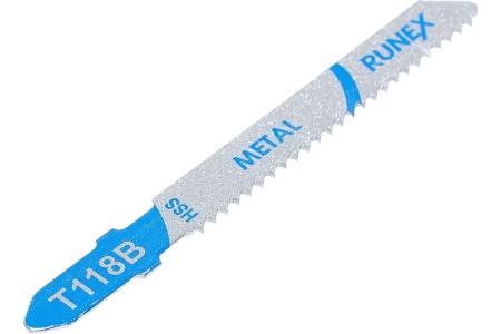 Пилки д/лоб по мет Runex T118B HSS 75х50мм 2шт/упак. Арт. 555002-2