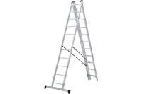 Лестница трехсекционная алюм. 3х11 293/497/541см Новая Высота Арт. 1230311
