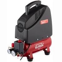 Компрессор Elitech КПБ 190/6+ОН 6л, 180л/мин, 1,1 кВт + 2 предм. Арт. КПБ 190/6+ОН