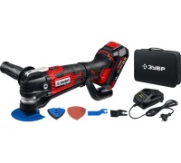 Реноватор акк. ЗУБР C1-18 18V 18V*2Ah 1 АКК и ЗУ сумка набор насадок Арт. МФИ-18-21