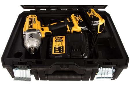 Гайковёрт акк. уд. DeWalt DCF899P2 18V*5.0Ah Li-Ion 1/2"  950Нм 2400уд/мин 2 акк.зу  TSTAK Арт. DCF899P2