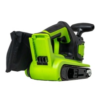  Ленточная шлифовальная машина акк. GREENWORKS 24V G24BS, б/щет, 75х457мм, 259 м/мин,1х2Ач,ЗУ,кор (3100607CUA)