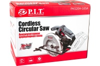Пила дисковая акк PIT PKS20H-165A 20V Li-Ion 165мм SOLO без АКБ и ЗУ Арт. PKS20H-165A