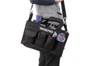 Сумка для инструмента WORKPRO 600D 390*220*290мм15" открытая Арт. WP281006