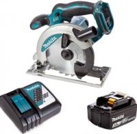 Пила дисковая акк Makita DSS610RF 18V*3Ah 165*20мм Li-Ion, 1 АКК и ЗУ Арт. DSS610RF