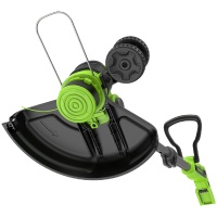 Триммер акк. GREENWORKS G24LT301 24V*4Ач Li-Ion 30см прямой вал АКК и ЗУ Арт. 2113207UB