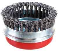 Щетка чашечная усиленная для УШМ витая 125мм, М14 MIRAX Арт. 35144-125