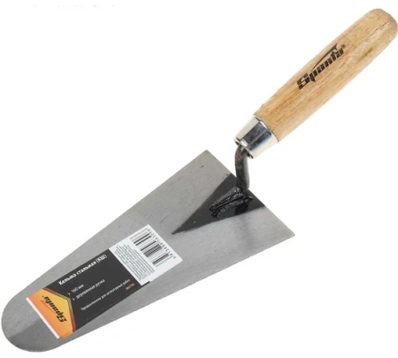 Кельма бетонщика 160мм стальная, деревянная ручка Sparta Арт. 862705