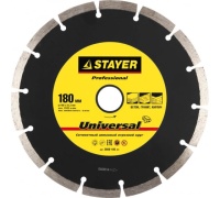 Диск алм STAYER 180*22.2мм сегм. сух. Б Кир. Кер. Арт. 3660-180