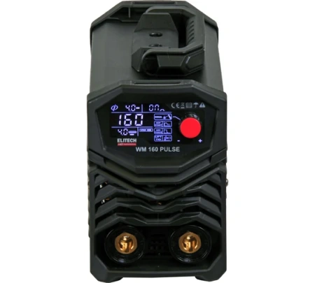 Инвертор Elitech HD WM 160 PULSE 10-160А 1,6-4мм 4.7кВт 220В Арт. WM 160 PULSE