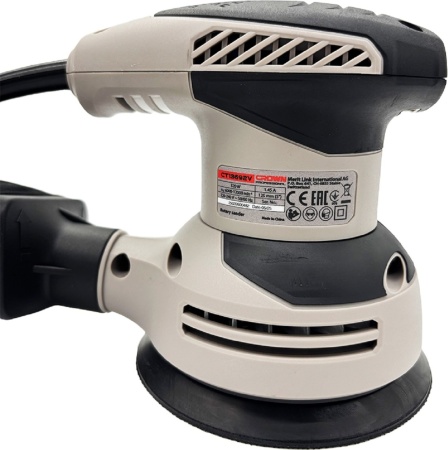 Шлифмашина эксц. CROWN CT13692V 320Вт 125мм 12000об/мин Арт. CT13692V