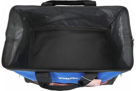 Сумка для инструмента WORKPRO 500D 445*290*320мм на молнии с широким горлом 17,5" Арт. WP281002