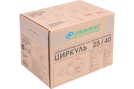 Насос циркуляционный ДЖИЛЕКС Циркуль 25/40 62Вт, 4 м, 50м Арт. 0240