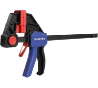 Струбцина ручная пистолетная WORKPRO 300-79мм Арт. WP232040