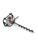 Мотобур VILLARTEC D 427 1.4кВт/2л.с. 20-200мм без шнека Арт. D 427