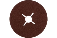 Круг шлифовальный фибровый ЗУБР, для УШМ, P80, 125х22мм, 5 листов Арт. 35585-125-080