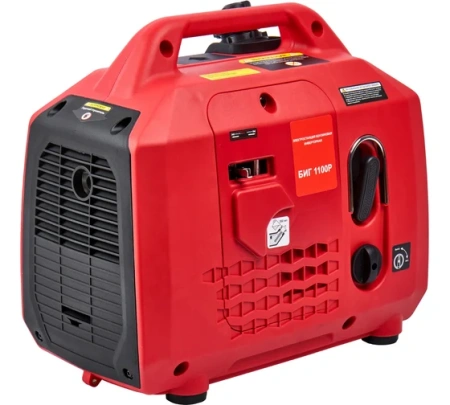 Генератор инверторный Elitech БИГ 1100Р 1/1.1кВт, 220В, р.старт Арт. БИГ 1100Р