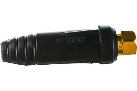 Вилка для сварочного кабеля (Dx50) 2шт/уп ELITECH Арт. 0606.014900