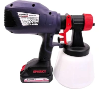 Краскопульт акк. SPARKY PS 18Li HD 18В*2Ач Li-Ion 200мл/мин 2акк и ЗУ Арт. 14000199292