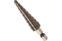 Сверло ступенчатое Р6М5 по металлу 4-12мм 9 ступеней ЗУБР Арт. 29670-4-12-9_z01