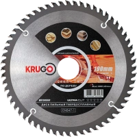 Диск пильный 190х30х60Т KRUGO Арт. WA190060
