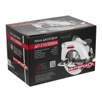 Пила дисковая Интерскол ДП-210/2000М 2000 Вт 210мм 74мм глубина пропила Арт. 553.2.0.70