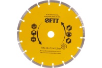 Диск алм FIT 230*22.2мм сегм. сух. Б Кир. Г М Кам. Кер. Арт. 37467