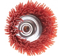 Щетка чашечная 75мм, нейлоновая со штифтом, для дрели, ЗУБР Арт. 35165-075_z02