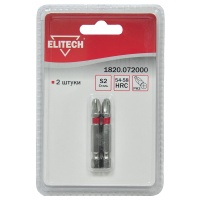 Бита PH3 50мм Elitech 2шт/упак Арт. 1820.072000