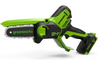 Пила акк. GREENWORKS G24MCS10 24V 4" 1/4" 1.1мм 26зв. без акк. и З/У Арт. 2008207
