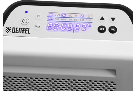Конвектор гибридный Denzel HybridX-2000, ИК. цифровой термостат, 2 кВт Арт. 98120