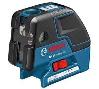 Нивелир лазерный BOSCH GCL 25 Prof 30м, 0,1мм/м, 2 луча, 1/4 и 5/8 Арт. 0601066B00