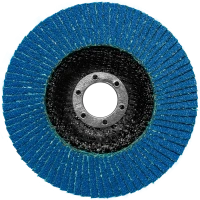 Круг лепестковый торцевой KRUGO 125*22мм Р80 Арт. KBYL12580