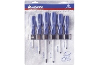 МАСТАК Набор силовых отверток с держателем, 6 предметов