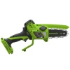 24В Цепная мини пила аккумуляторная Greenworks CS2410A,10см, бесщёточная, c 1хАКБ 4Ач и ЗУ