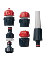 Тележка для шланга ELITECH Garden HC 25MWH со шлангом шланг 25 м, 1/2; Арт. HC 25MWH