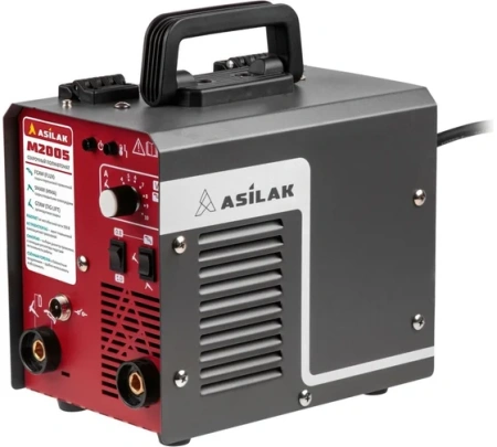 Сварочный полуавтомат ASILAK M2005 20-180А 4.4кВт 0.8-1.0мм 230В Арт. AS1570-6