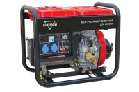 Генератор диз Elitech ДЭС 4000 ЕM 2,8/3кВт, 220В, эл.старт