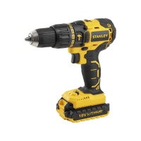 Дрель акк уд Stanley SBH20S2K 18V*1.5Ah Li-ion 55Нм безщет дв Арт. SBH20S2K-RU
