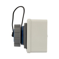 Розетка настенная влагозащищенная с крышкой REXANT 16А, 2Р+РЕ, IP68 Арт. 111-125