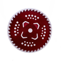 Диск для кустореза MAX 255*25,4мм 40Т красный победитовый Арт. B0229D