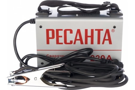 Инверторный сварочный аппарат Ресанта САИ 220 10-220А 2-5мм 6,6кВт 220В Арт. 65/3