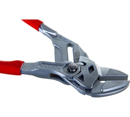 Клещи переставные 250мм KNIPEX зев 52мм хром, обливные ручки Арт. KN-8603250