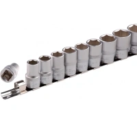 Набор  головок 6 гран. 1/2" 10 предм. 10-22 мм Stels Арт. 13600